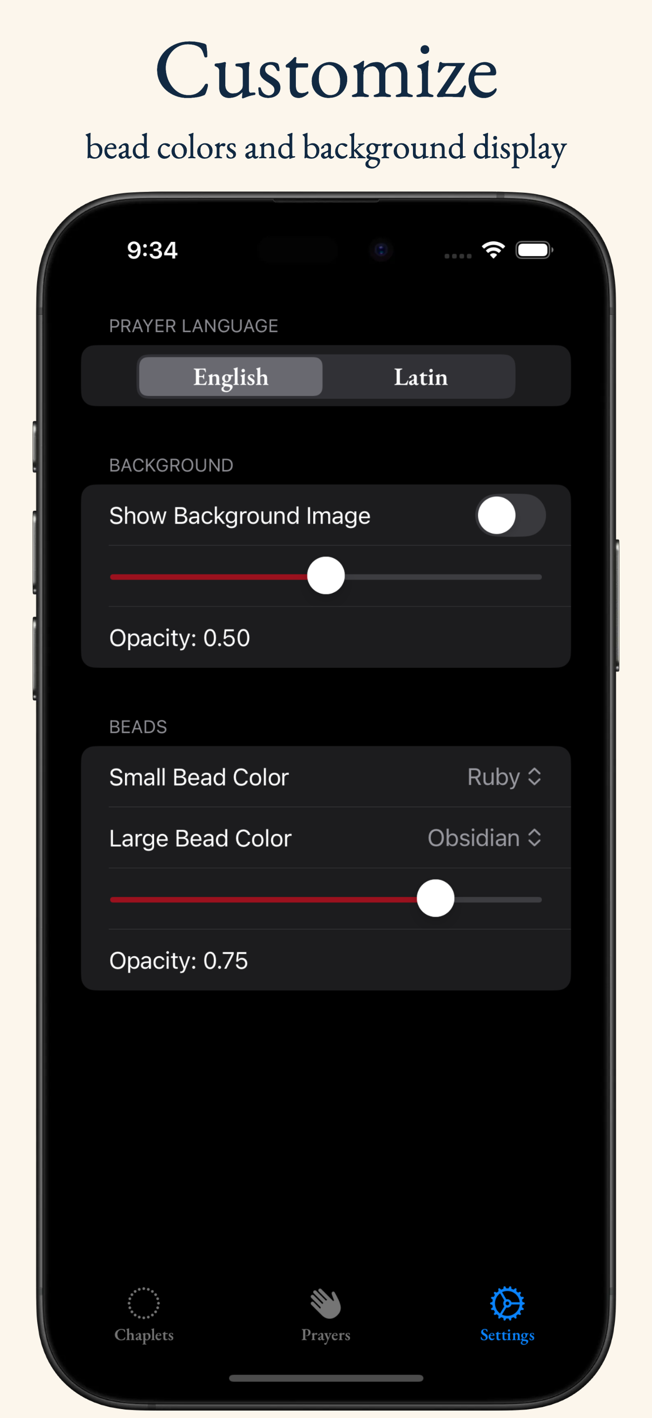Chaplet App Screenshot 5